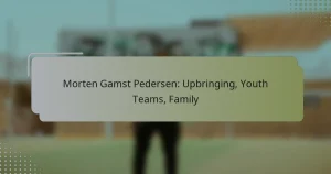 Morten Gamst Pedersen: Upbringing, Youth Teams, Family